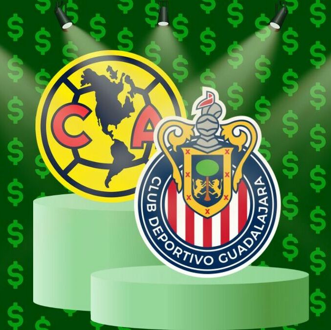 América y Chivas en el ranking de equipos más valiosos (Sebastián Faed)