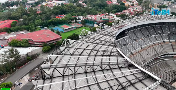 En la parte alta también ya se notan algunos cambios.
