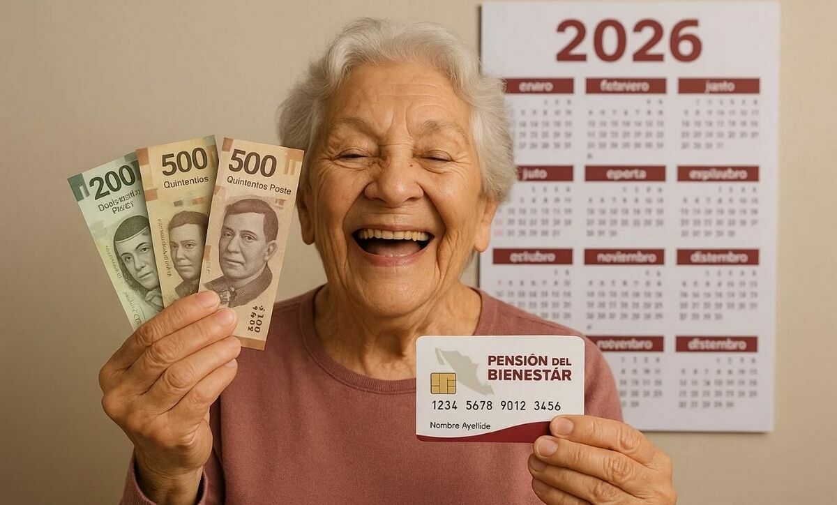 ¿Cómo será el pago de la Pensión Bienestar en 2026? Cantidad estimada para adultos mayores. (Mediotiempo IA).