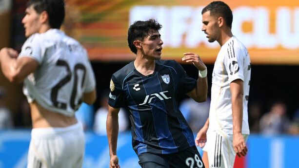 Elías Montiel anotó ante el Real Madrid (Reuters)