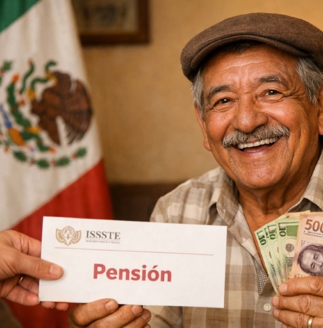 ISSSTE confirmó que los pensionados recibirán pago TRIPLE en enero del 2026.