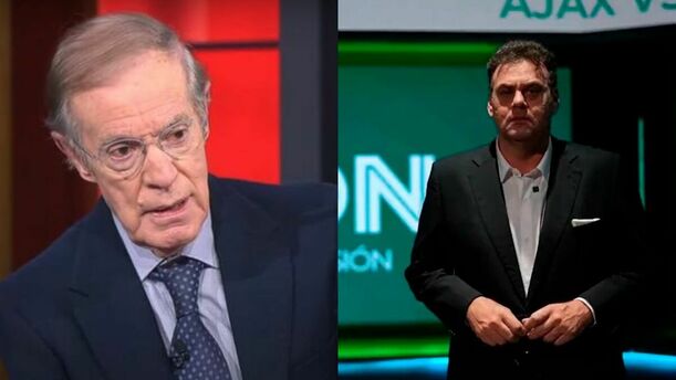 José Ramón Fernández y David Faitelson (Captura)