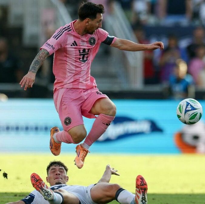 Lionel Messi en la Final de la MLS Cup (Reuters)