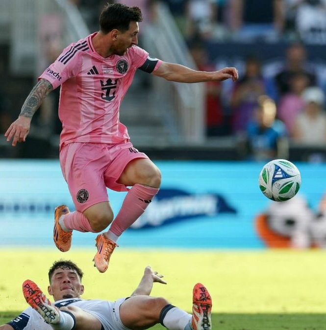 Lionel Messi en la Final de la MLS Cup (Reuters)