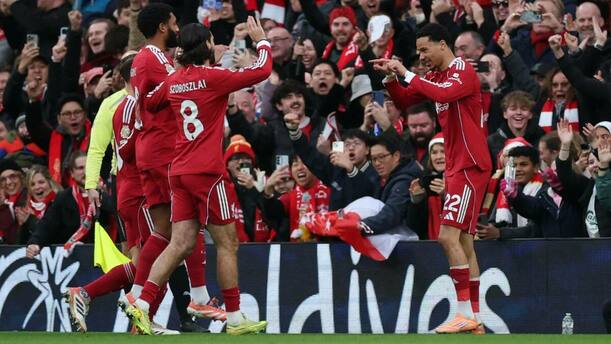 Liverpool disfrutó de un triunfo en Anfield (Reuters)