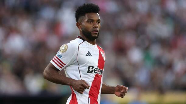 Miguel Borja está lejos de llegar a Tigres (AFP)