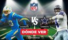 Los Angeles Chargers vs. Dallas Cowboys: horario y canal de partido Semana 16 NFL 2025. (Especial).