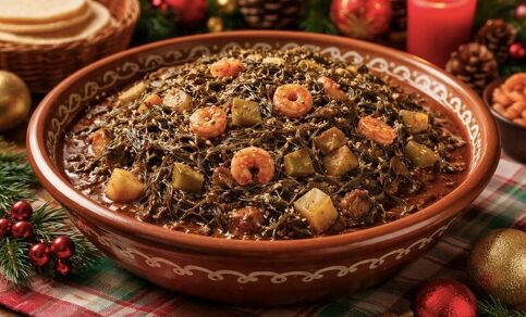 ¿Cuánto cuesta preparar los romeritos para Navidad este 2025? (FOTO): Mediotiempo IA.