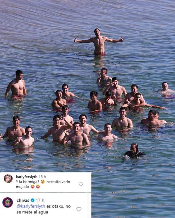 Hormiga González no apareció en una foto de las Chivas (IG Chivas)