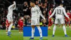 Kylian Mbappé celebró como Cristiano Ronaldo (X: @realmadrid)