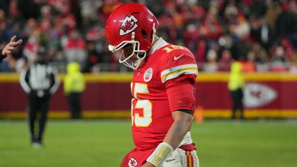 Patrick Mahomes, en un juego de Chiefs (Reuters)