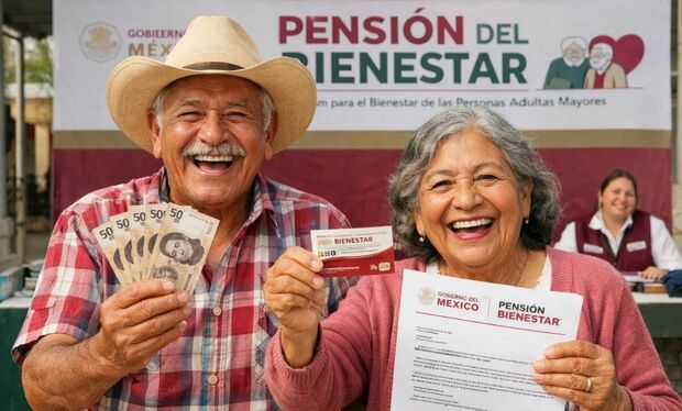 Así quedará el pago de la Pensión Bienestar en 2026 para adultos mayores: aumento de apoyo. (Mediotiempo IA).