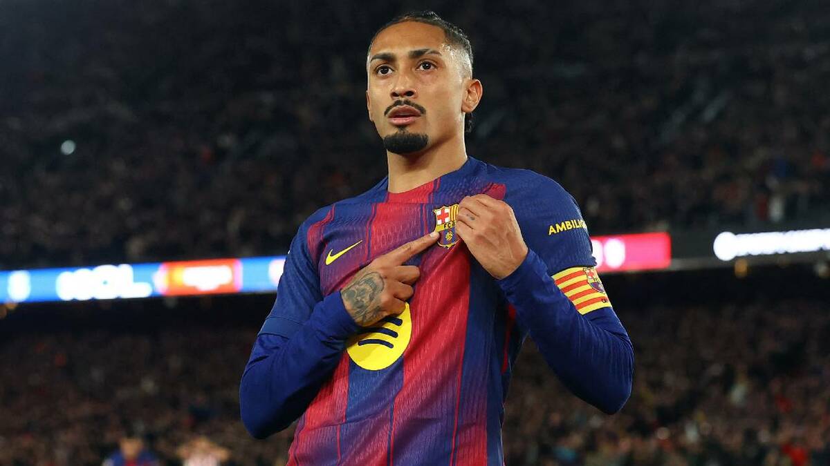 Raphinha habló sobre el Balón de Oro / Reuters