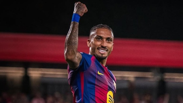 Raphinha, jugador del FC Barcelona (Instagram @raphinha)