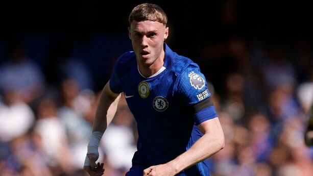 Cole Palmer con el Chelsea en el partido ante el Crystal Palace (Reuters)