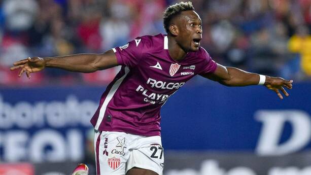 Diber Cambindo anotó el gol del triunfo para Necaxa (Imago7)