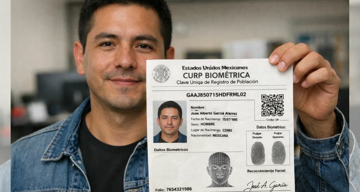 Así puedes obtener la CURP Biométrica sin costo para los trámites que aplicarán en 2026