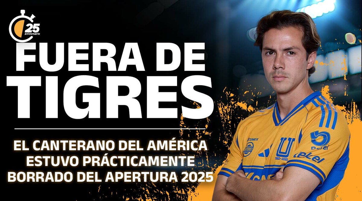 Sebastián Córdova está fuera de Tigres