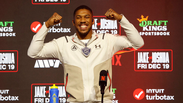 Anthony Joshua se enfrentará a Jake Paul en Miami. (Foto Reuters)