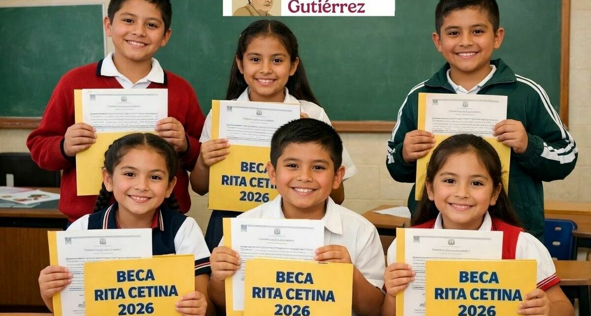 Beca Rita Cetina 2026: estos son los documentos que deben presentar alumnos de primara para registrarse. (Especial).
