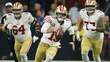 Brock Purdy tuvo una noche grande en la victoria de 49ers (Reuters)