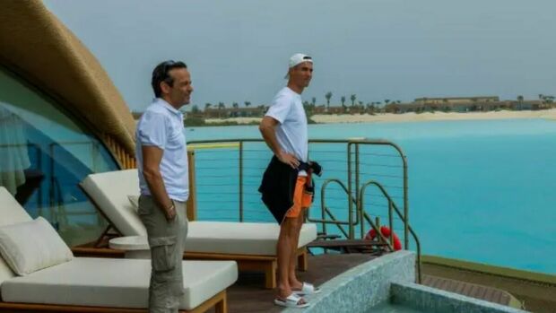 Cristiano aparece disfrutando del Mar Rojo. ( Foto: Red Sea Global)