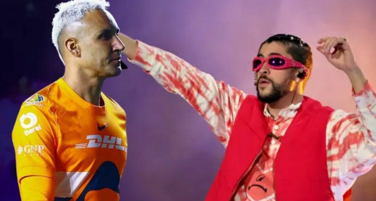 Keylor Navas fue invitado especial de Bad Bunny. (Foto: Especial)