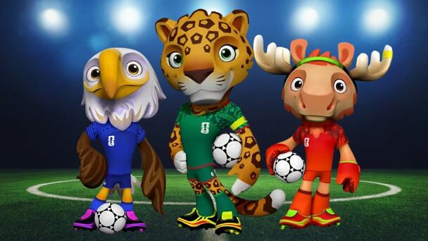 Maple, Zayu y Clutch, las mascotas del Mundial 2026 (FIFA): FOTO | Especial