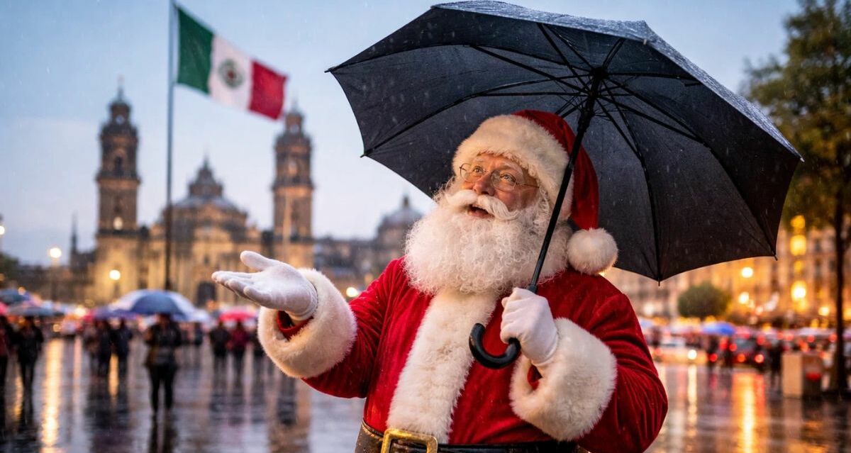 Pronóstico de Navidad: CONAGUA informa dónde lloverá en Navidad| Foto: IA