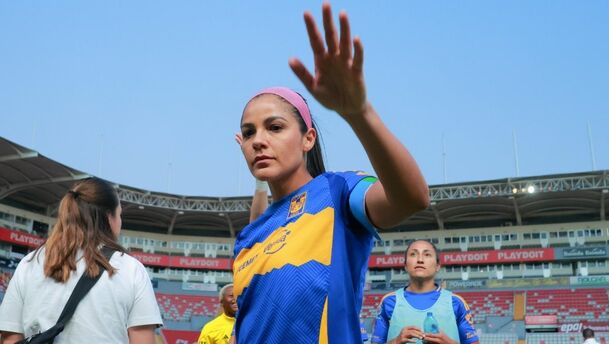 Cristina Ferral augura éxito a Tigres Femenil en la Liguilla. (Foto: Mexsport)