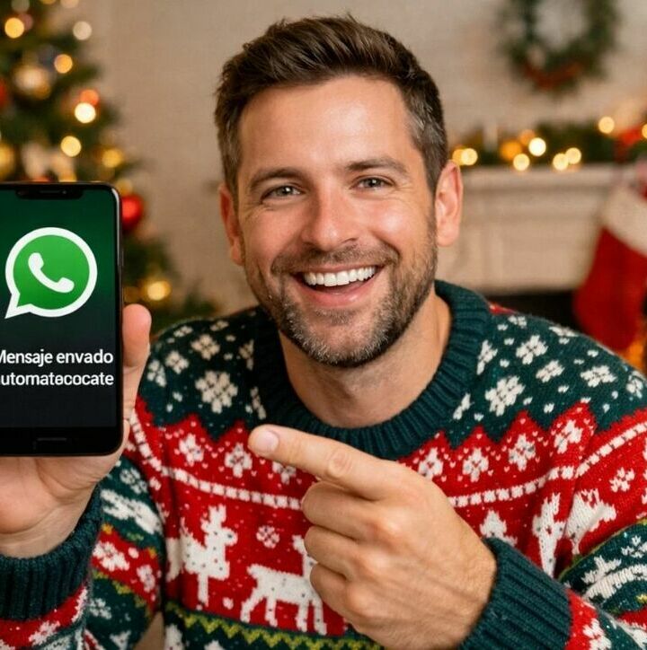 Descubre cómo enviar mensajes navideños automáticos en WhatsApp. Guía fácil 2025. (Especial).