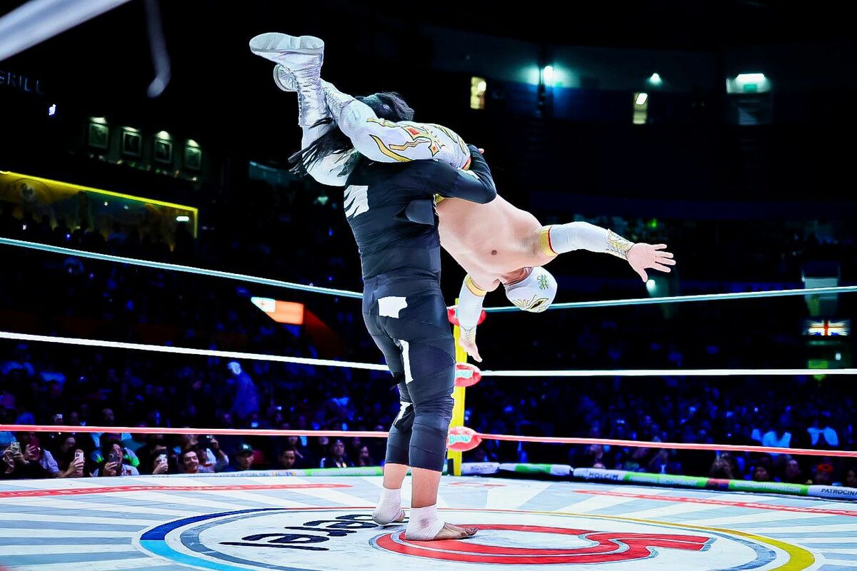 Místico se lució en la función de lucha. (Foto: CMLL)