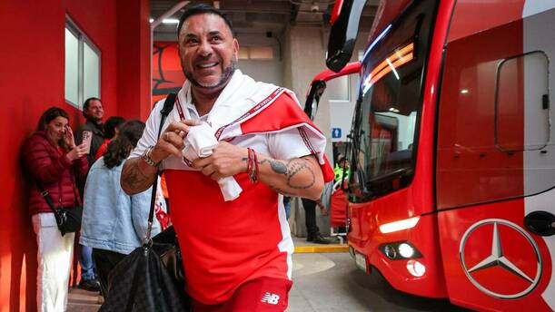 Mohamed en su llegada al Nemesio Diez (Imago7)