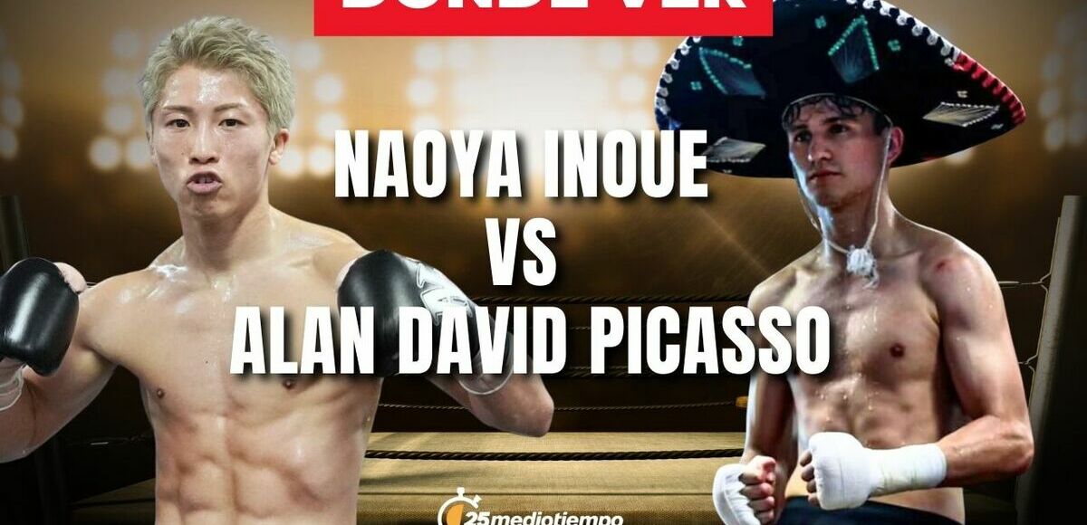 Dónde ver la pelea Inoue vs. Picasso EN VIVO.