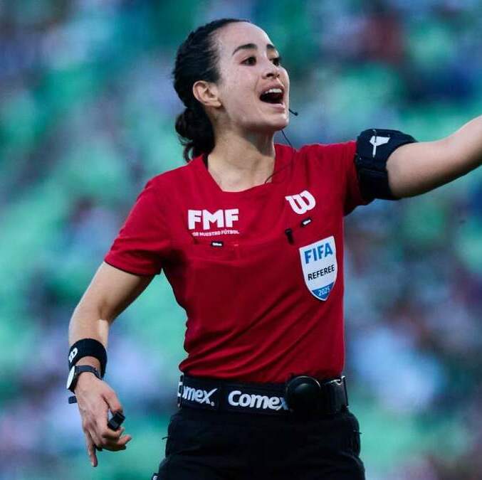 Katia Itzel García, entre las mejores árbitras del mundo (Mexsport)