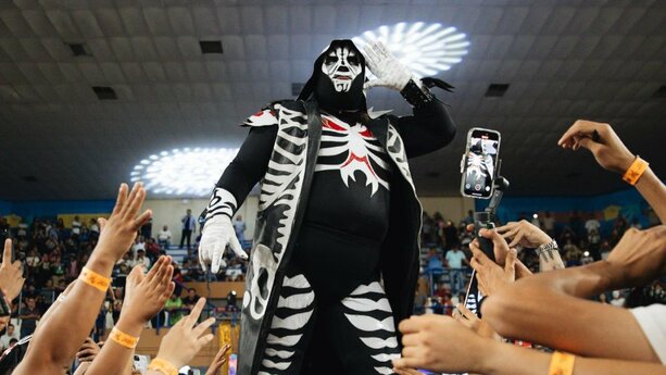 LA Park es una de las grandes figuras de la lucha libre mexicana (@laparktapia)