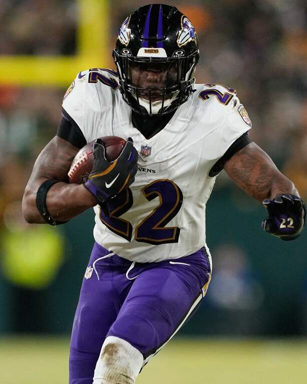 Derrick Henry hizo tres touchdowns antes del medio tiempo (Reuters)