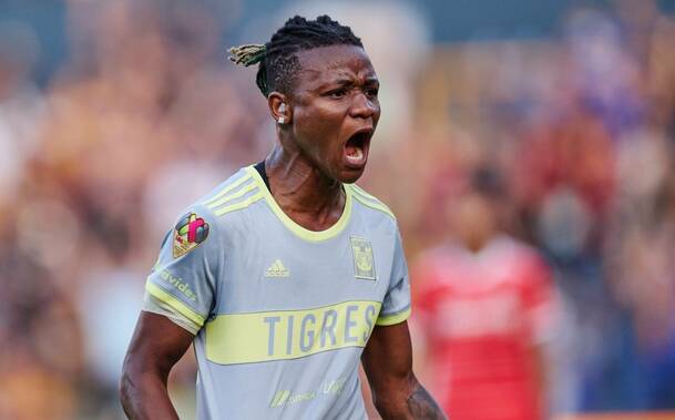 Uchenna Kanu tuvo un gran rendimiento con Tigres Femenil (Mexsport)