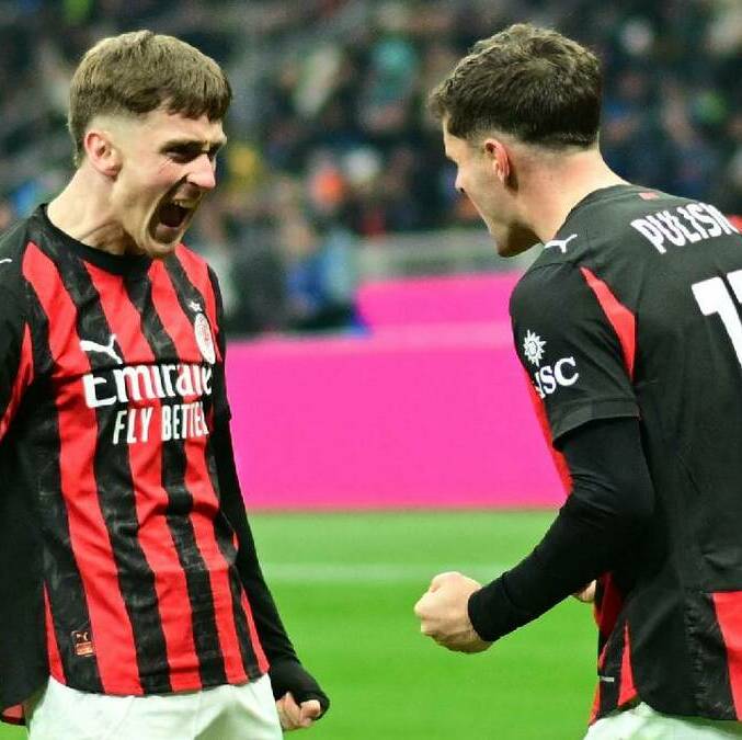 Milan se quedó con el triunfo con gol de Pulisic / Reuters