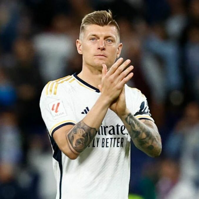 Toni Kroos en su última temporada con el Real Madrid (Reuters)