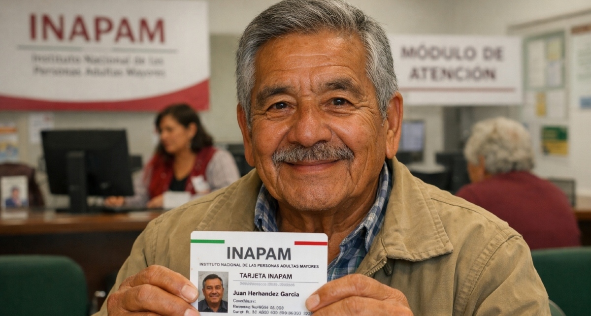 Estos adultos mayores deberán renovar su tarjeta INAPAM en 2026. Foto: Sora IA