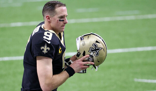 Drew Brees será eventualmente miembro del Salón de la Fama. (AFP)