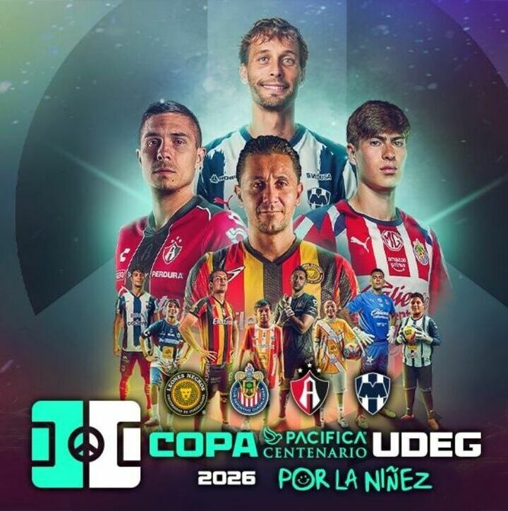 Fechas, horarios y quién transmite la Copa Pacífica 2026: pretemporada de Chivas. (@LeonesNegrosCF).