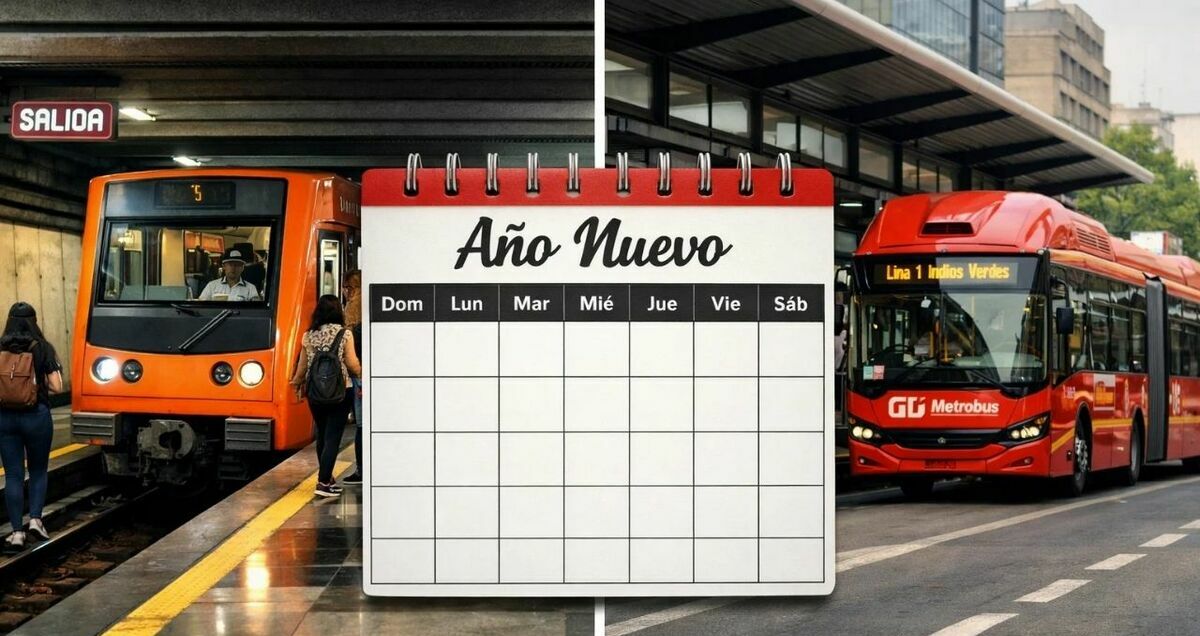 ¿Cuál será el horario del Metro y Metrobús CDMX este 31 de enero y 1 de enero de 2026? (Especial).