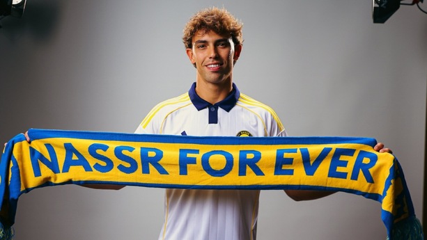 Joao Felix ahora es jugador del Al-Nassr (@AlNassrFC_EN)