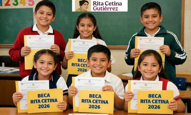 Beca Rita Cetina 2026: estos son los documentos que deben presentar alumnos de primara para registrarse. (Especial).