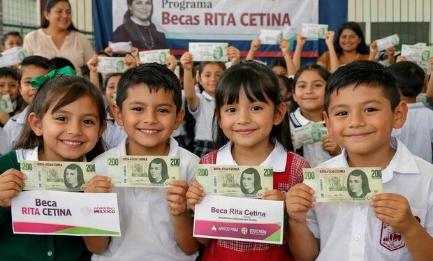 Estudiantes de primaria podrán registrarse a la Beca Rita Cetina en 2026: requisitos y paso a paso. (Especial).