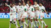 Festejo de la Selección de Marruecos en la CAF (Reuters)