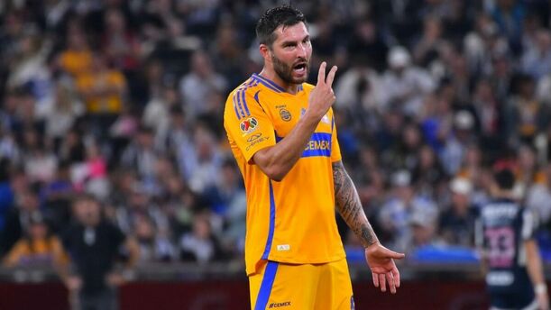 Gignac hizo gol en el más reciente Clásico Regio en el BBVA. (Foto: Imago7)