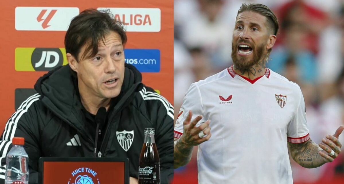 Almeyda señala que Ramos puede hacer lo que quiera. (Foto: Especial/ Sevilla)
